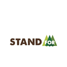 Stand For Trees Sticker