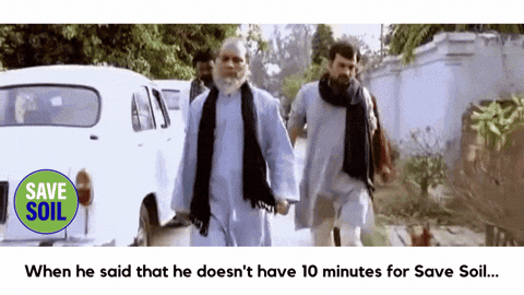 Meme Reaction GIF by Save Soil by savesoil