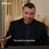 I Hate Waiting Sam Smith GIF by Apple Music