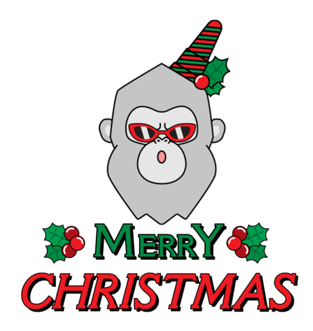 Merry Christmas Party Sticker by Glowinc Potion