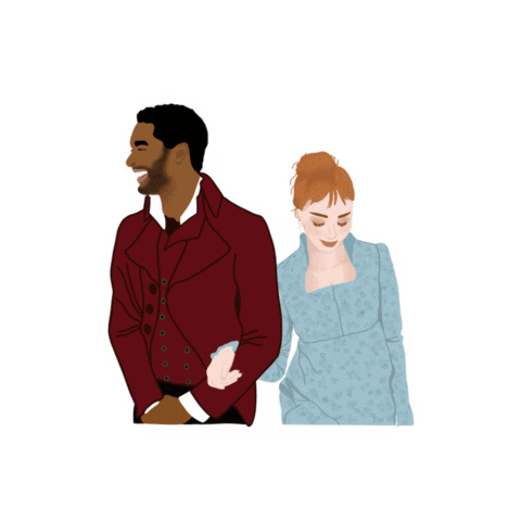 Bridgerton Sticker
