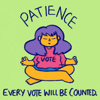 Election Night Yoga GIF by INTO ACTION