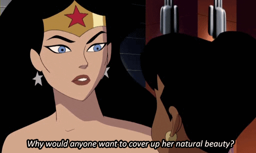 Be Yourself Wonder Woman GIF - Find & Share on GIPHY