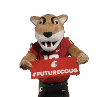 Washington State Mascot Sticker by WSU Pullman