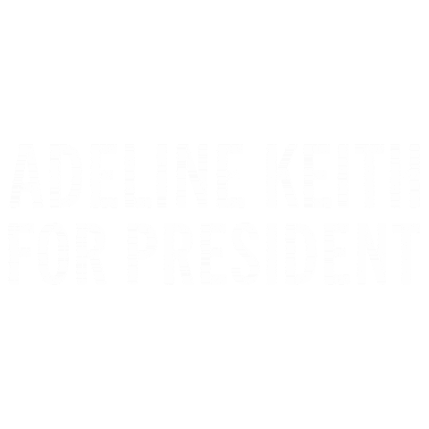 Adeline Keith Sticker by wettermarkkeith