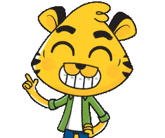 Happy Apuntando Sticker