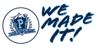 Pope Greyhounds Sticker by CobbSchools