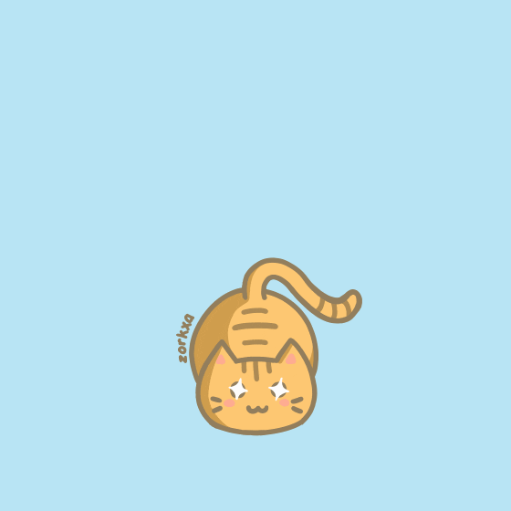 Excited Cat GIF