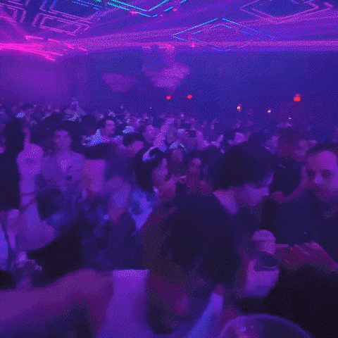 Vibing Night Out GIF