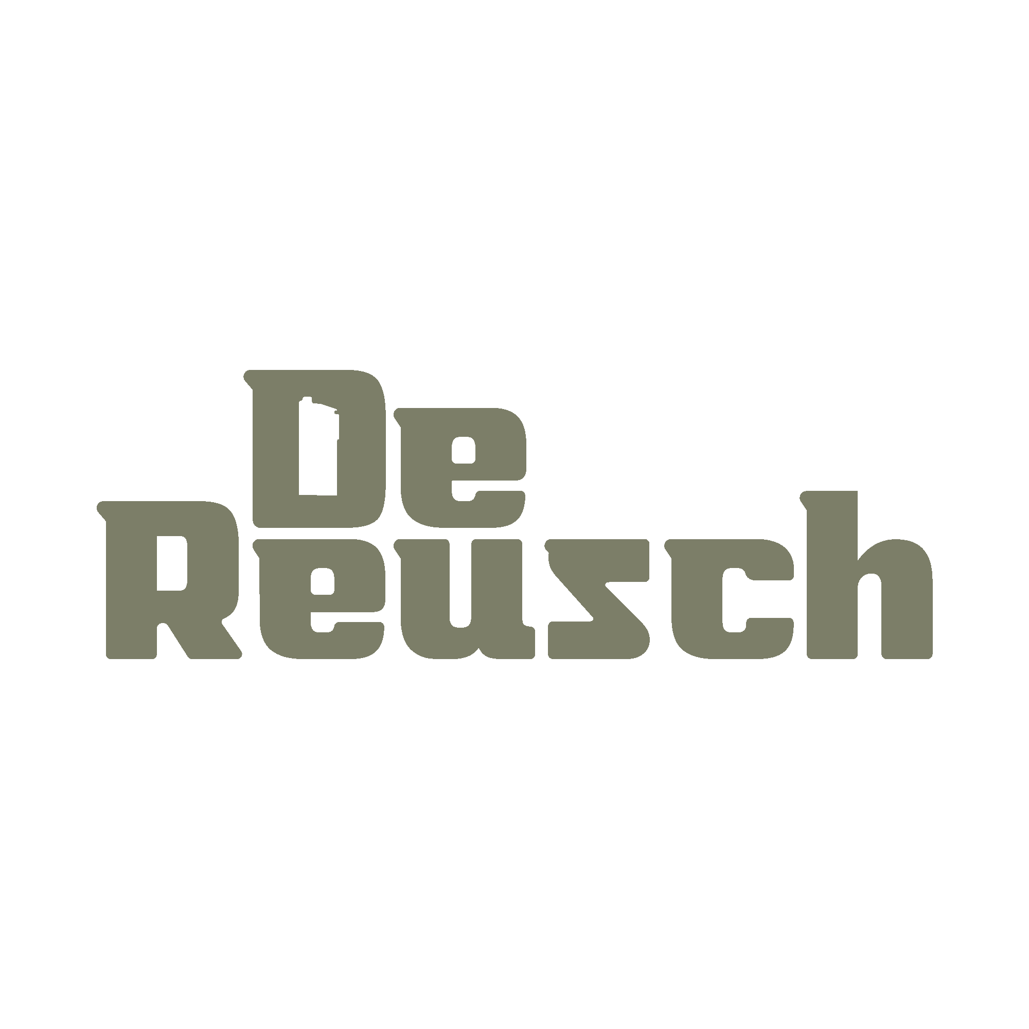 Sticker by De Reusch
