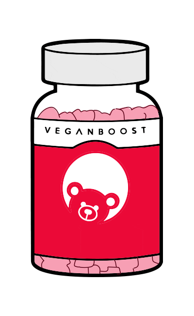 Veganboost Sticker