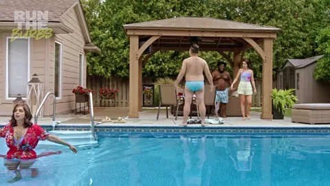 Pool Party Swimming GIF