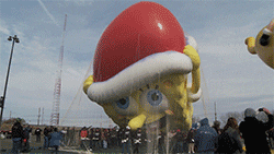 macys thanksgiving parade nickelodeon GIF by SpongeBob SquarePants