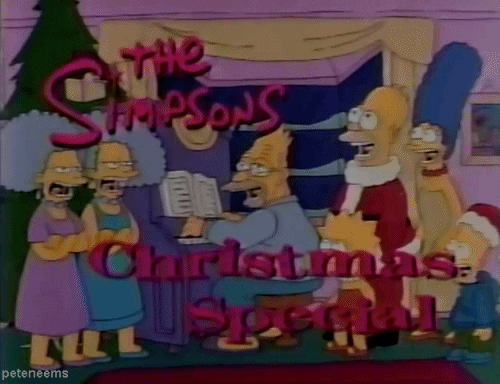 Animation: 80s, cartoon, christmas, the simpsons, cartoons