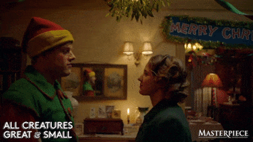 Merry Christmas Love GIF by MASTERPIECE | PBS