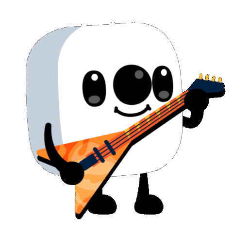 Guitar Bass Sticker by 17LIVE