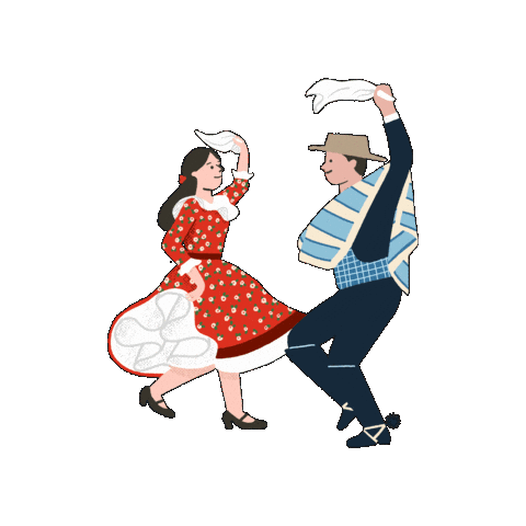 Fiestas Patrias Chile Sticker by INJUV