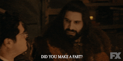 Fx Networks Fart GIF by What We Do in the Shadows