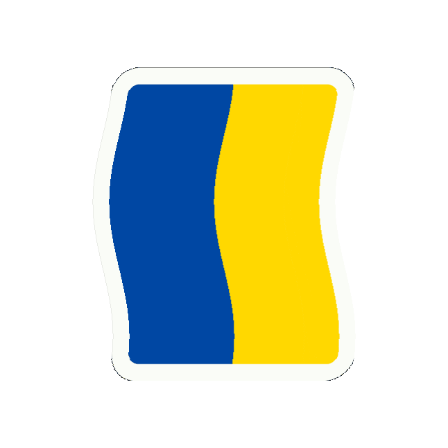 Slava Ukraini Sticker by Venstre