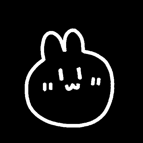 lucygooseyart anime kawaii bunny rabbit GIF