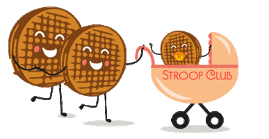 Baby Stroopwafel Sticker by StroopClub