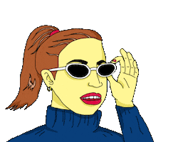 Girl Sticker