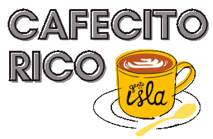 Coffee Miami Sticker by Gente de la Isla