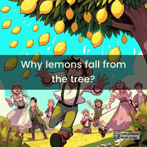 Ripening Lemon Tree GIF by ExplainingWhy.com