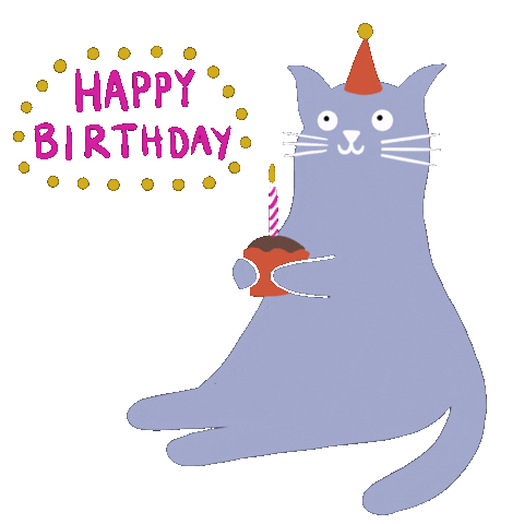 Happy Cat Sticker
