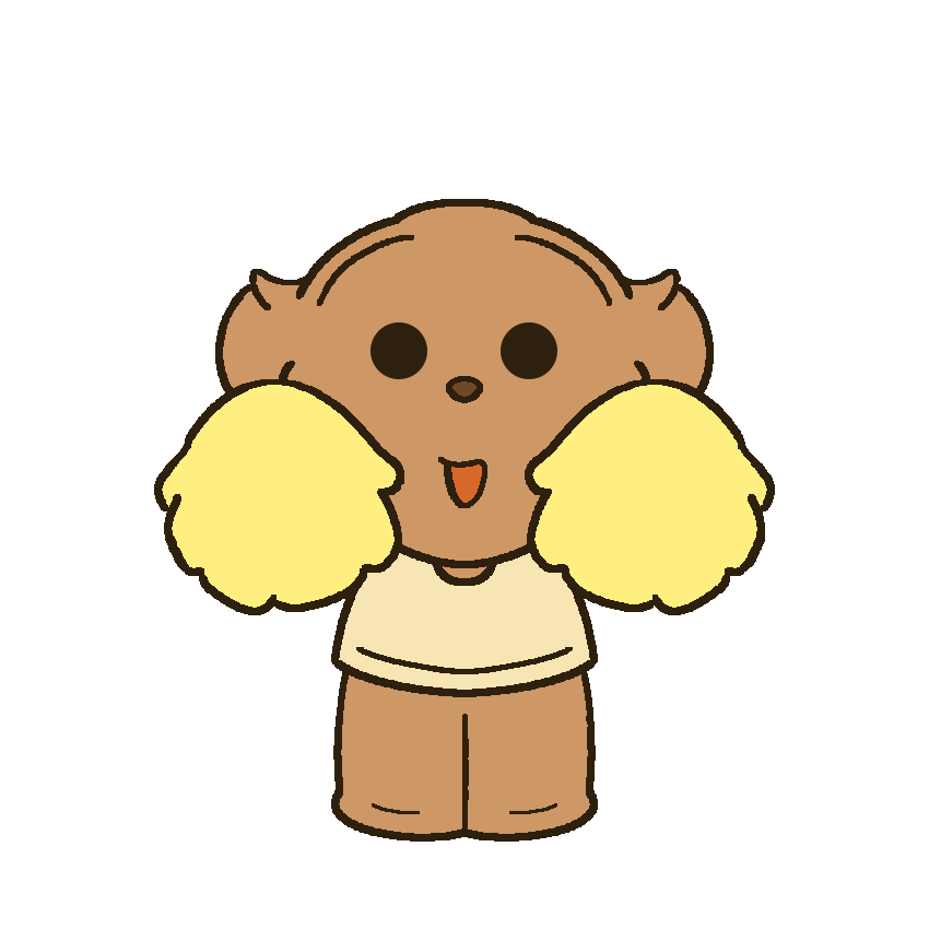 Cheer Up Puppy Sticker