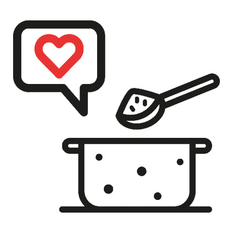 Comida Cozinhar Sticker by PIPAH