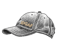 Hat Sticker by Maple & Ash