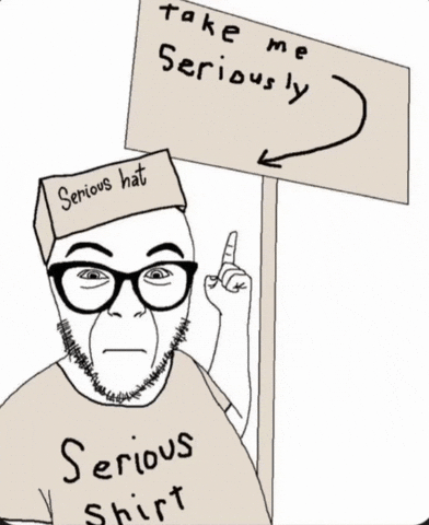 Serious GIF