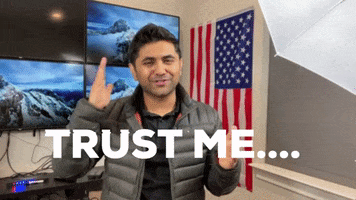 I Promise Trust Me GIF by Satish Gaire
