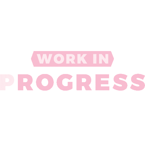 Work In Progress Wip Sticker by Nice Branding Agency