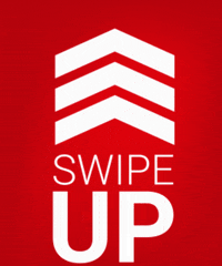 Swipe Up Sticker by My Amigo! for iOS & Android