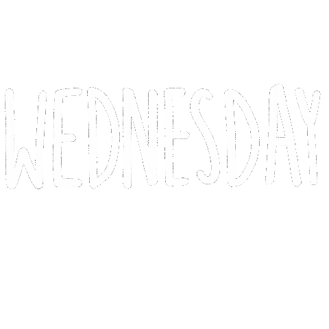 Days Of The Week Wednesday Sticker