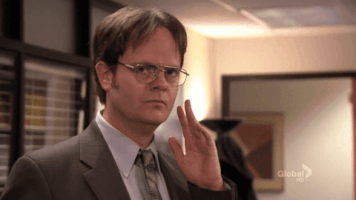 The Office gif. Rainn Wilson as Dwight holds a hand up to his face and sternly nods his head. Text, "It's true"