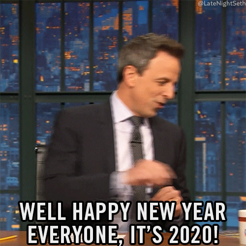 New Year Lol GIF by Late Night with Seth Meyers