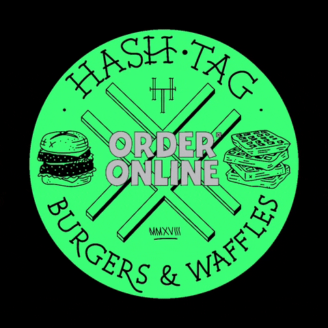 Hashtag Burgers and Waffles GIF