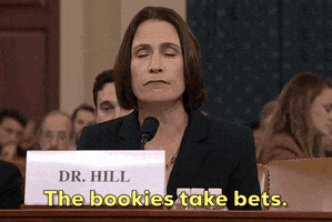 news impeachment impeachment inquiry fiona hill the bookies take bets GIF