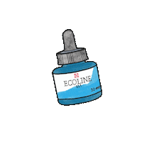 Drawing Paint Sticker by ecolinedeutschland