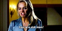 youre sick the wolf of wall street GIF