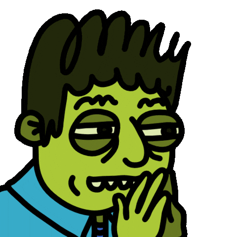 Thinking Help Sticker by herbertonic