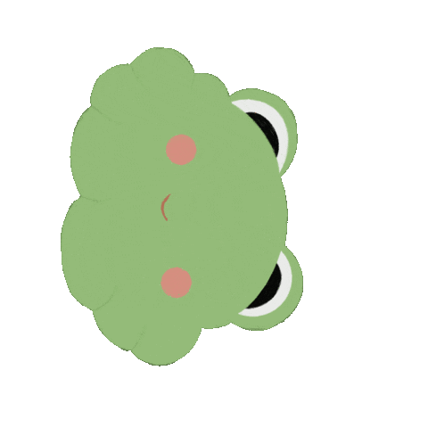 As A Friend Frog Sticker