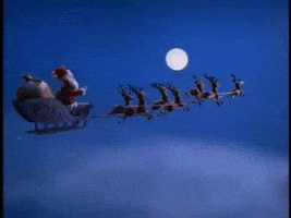 rudolph the red nosed reindeer christmas GIF