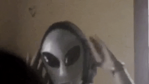 Alien-mask GIFs - Get the best GIF on GIPHY
