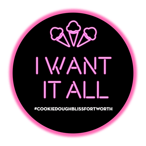 Cookie Dough Bliss Sticker