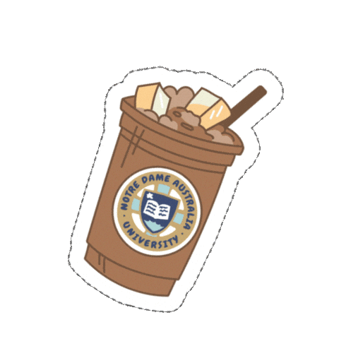 Notre Dame Study Sticker by The University of Notre Dame Australia