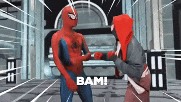 Hit Me Spider-Man GIF by The Sean Ward Show